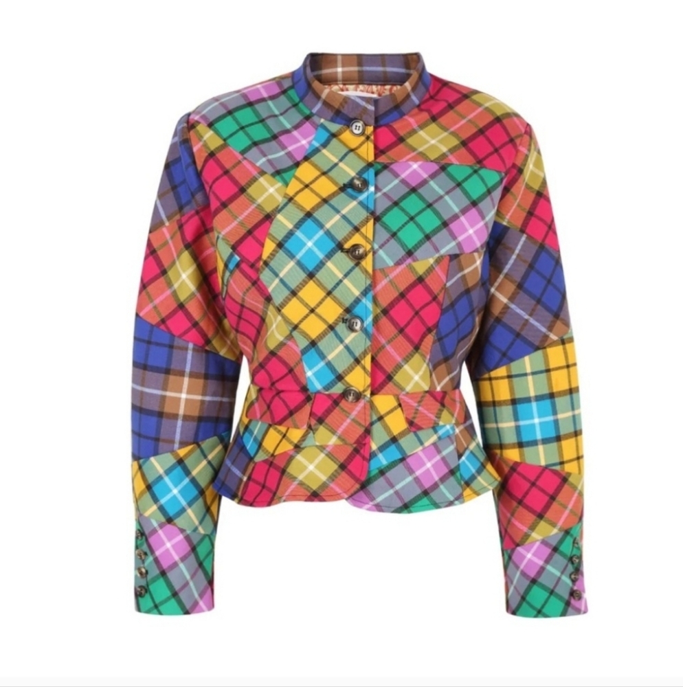 Sassy Jones Grace Patchwork Blazer